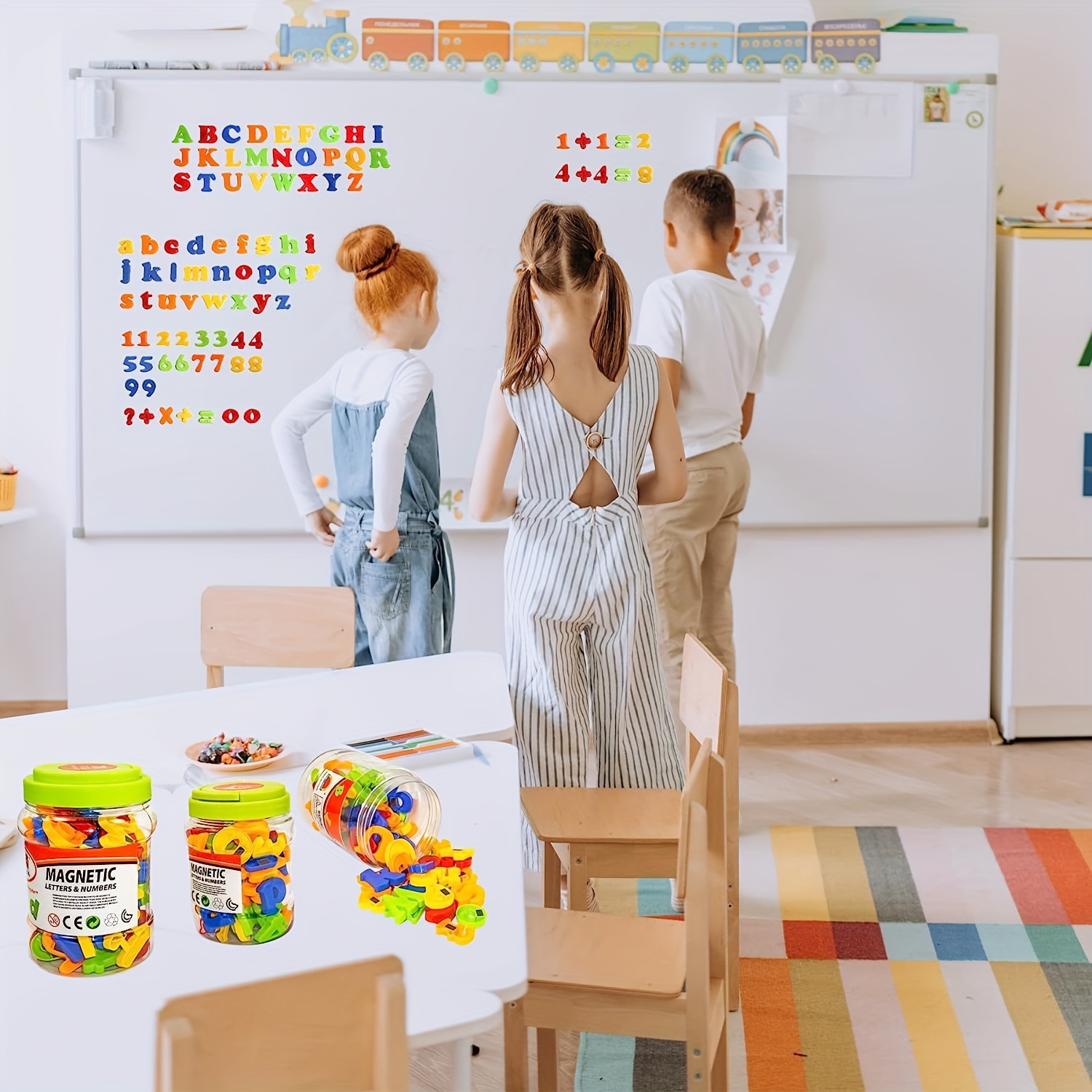 78 PCS Magnetic Letters Number - Kids Education Alphabet Numbers 评论和价格