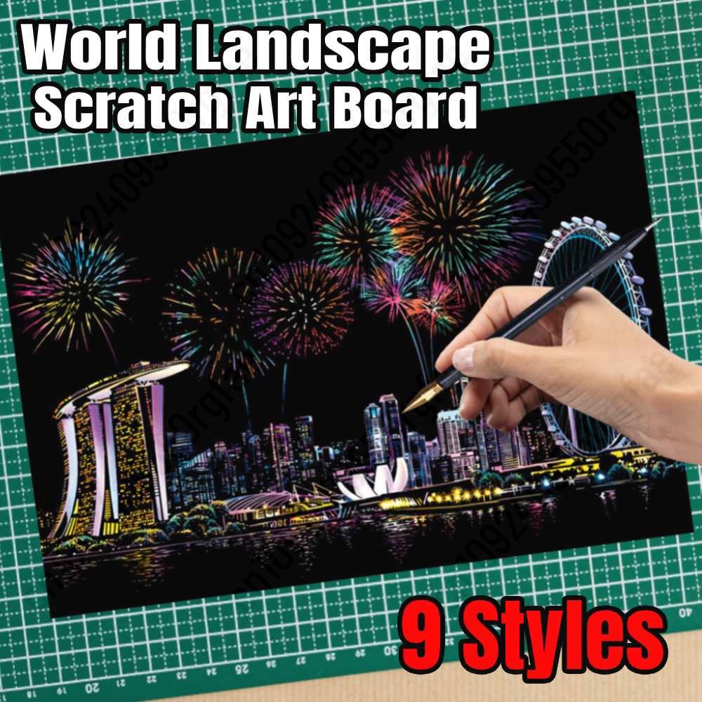 Magic Rainbow Color Scratch Ar - Kids Education World 评论和价格
