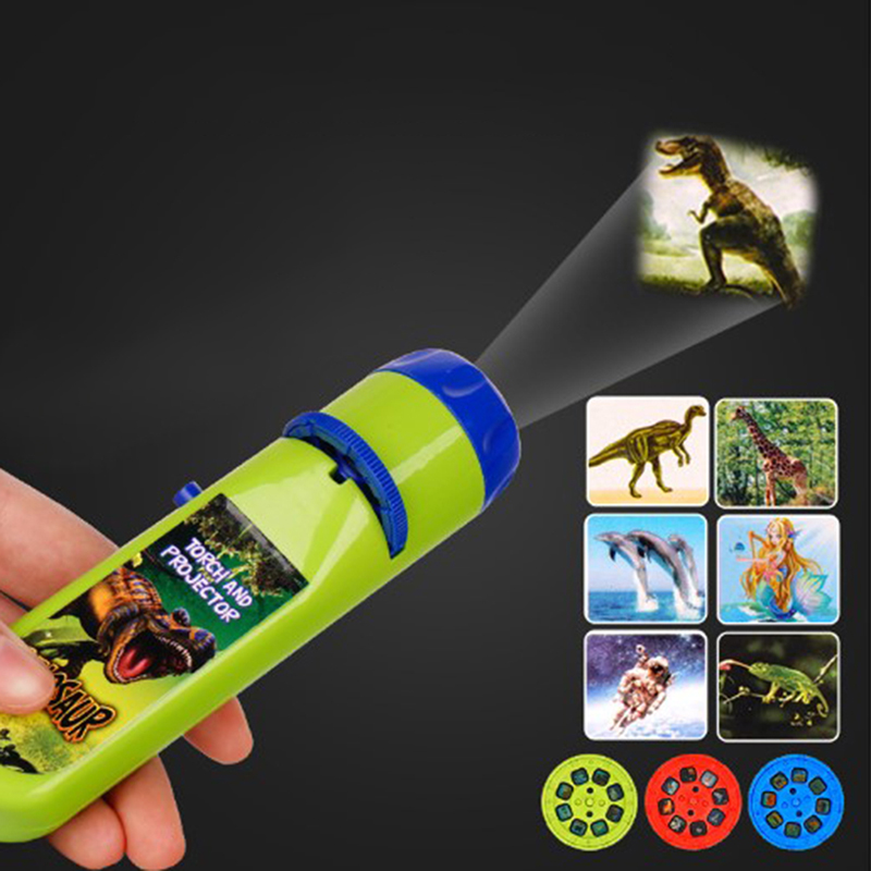 Projection Flashlight Children - Drawing Projector Kids 评论和价格