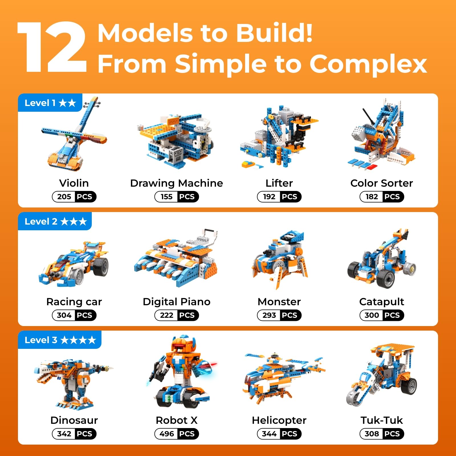 Apitor Robot X Building Kit 12 - Kids Education Free App 评论和价格