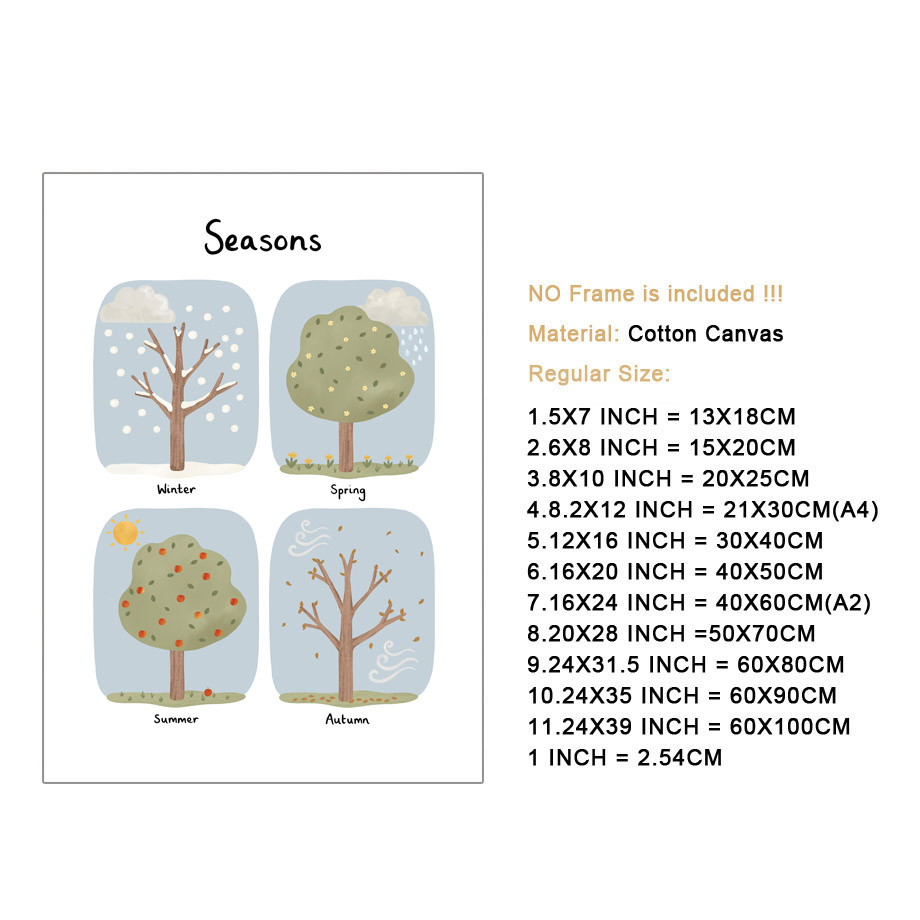 Seasons Shapes Colors Body Num - Kids Education Alphabet Numbers 评论和价格