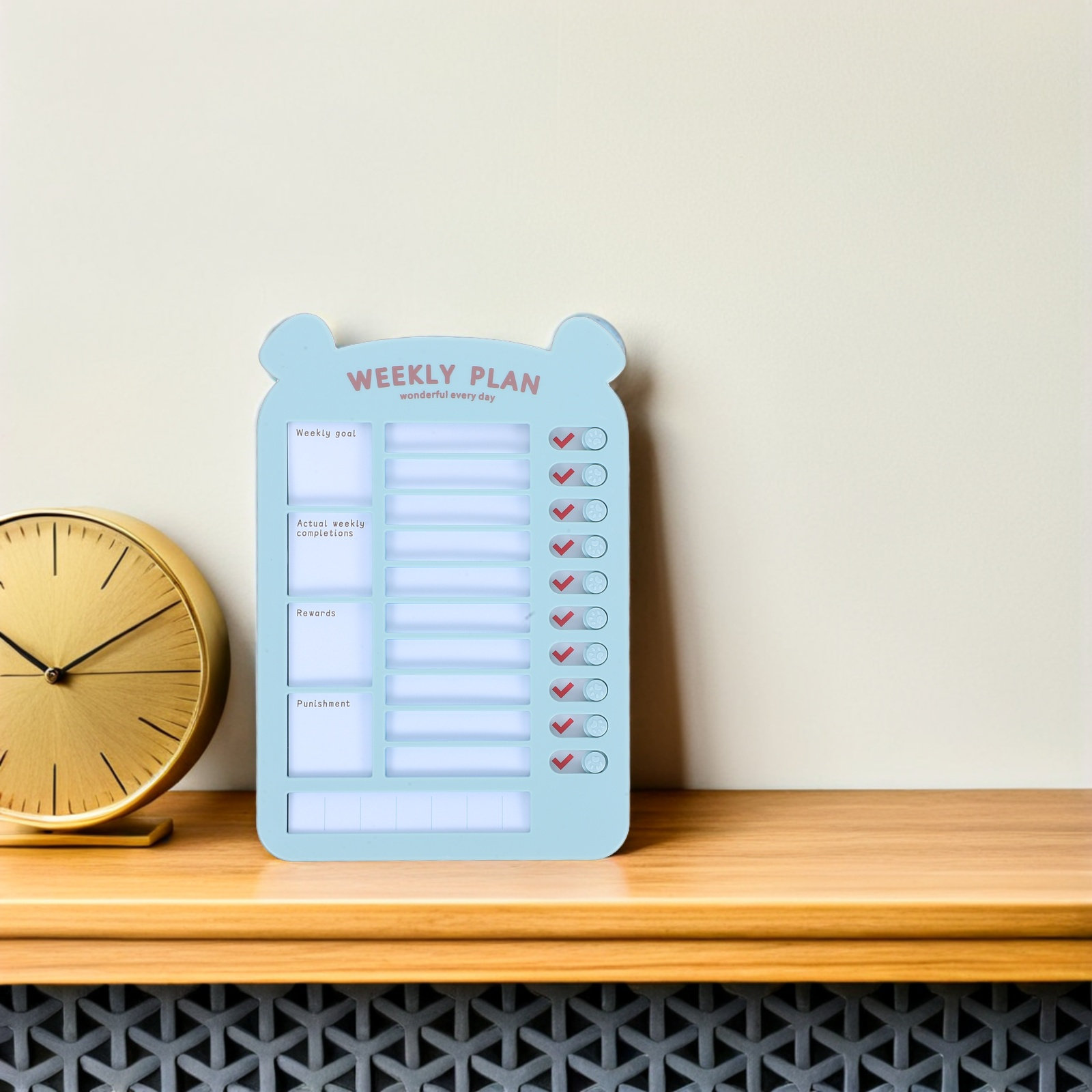 Daily Routine Chart for Kids H - Kids Education Plan 评论和价格