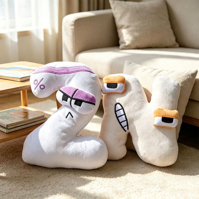 26 Pcs Alphabet & Number Plush - Kids Education Alphabet Numbers 评论和价格