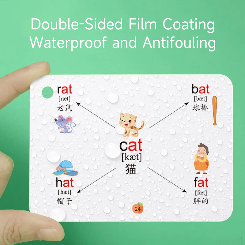 600 Words Mind Map Cards with  - Kids Education Words 评论和价格