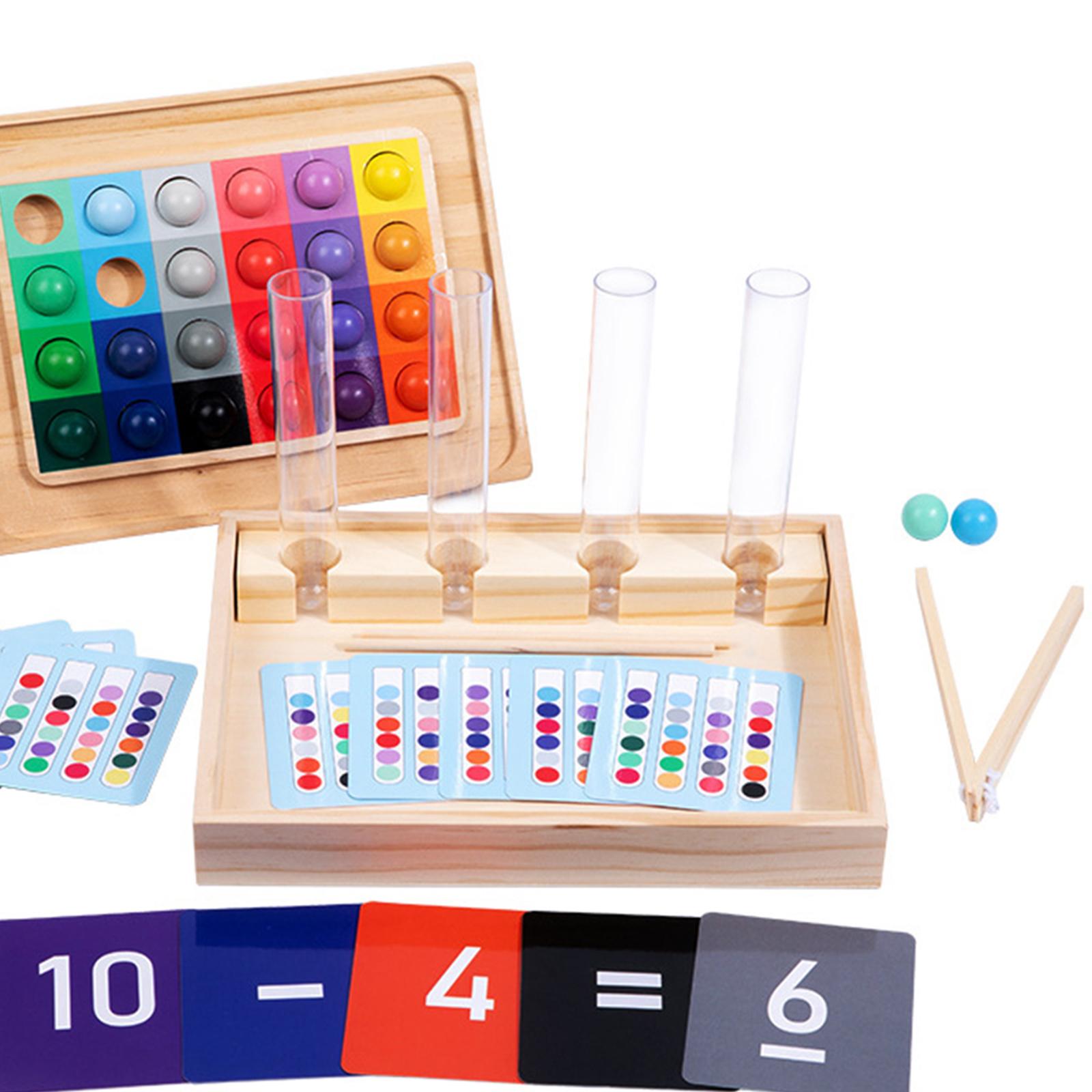 Clip Beads Test Tube Toys Educ - Kids Education Youtube 评论和价格