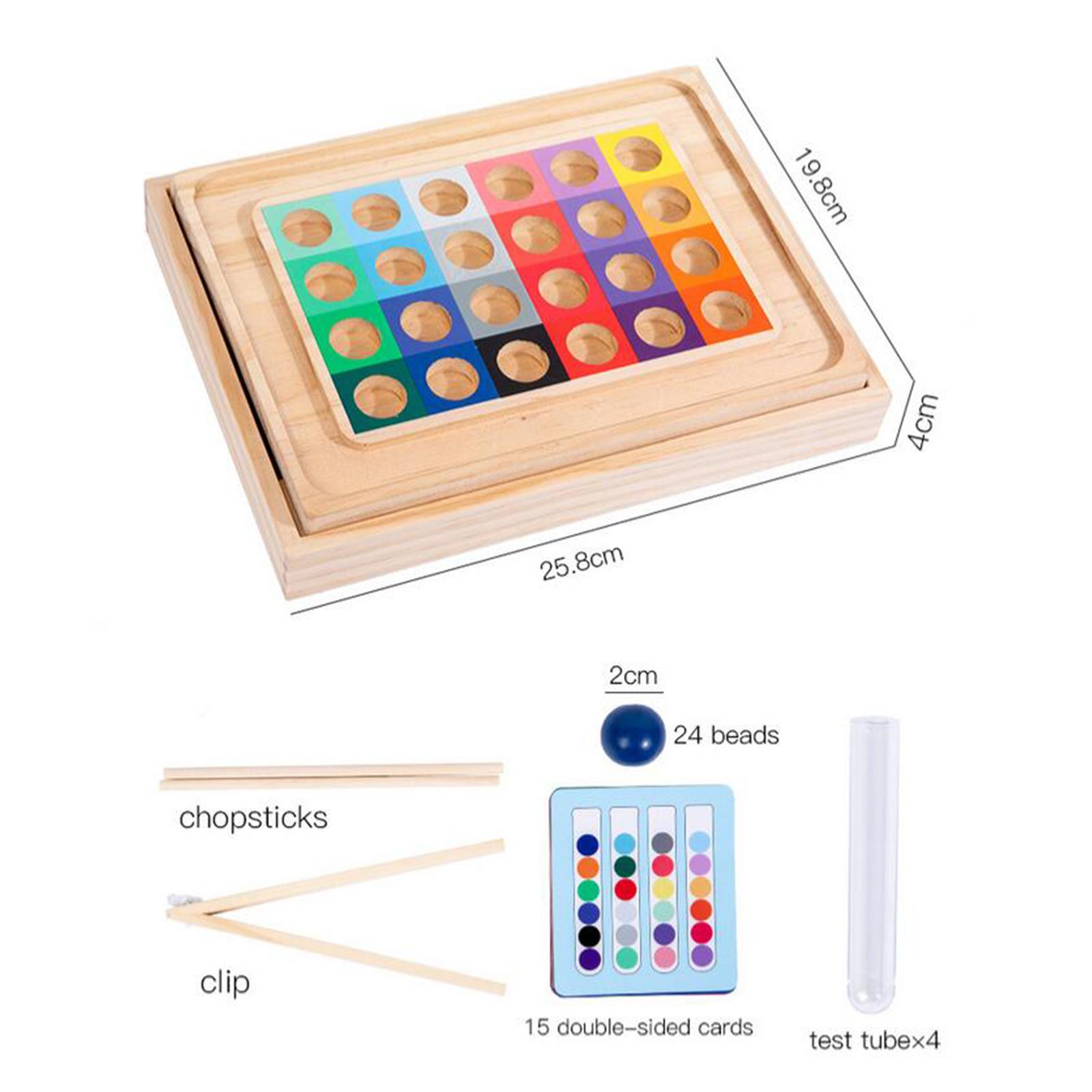 Clip Beads Test Tube Toys Educ - Kids Education Youtube 评论和价格