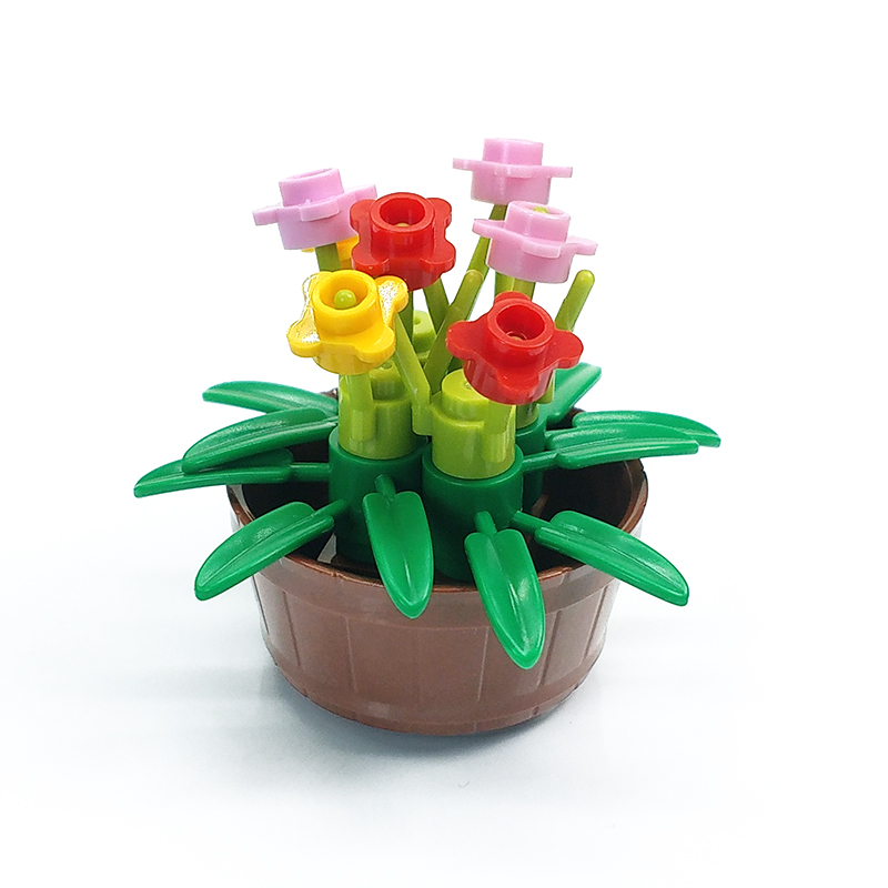 MOC Tree Plant Building Blocks - Lego Set City 评论和价格