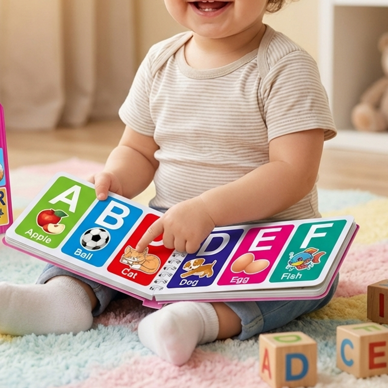 Early Education Cognitive Card - Kids Education Alphabet Numbers 评论和价格
