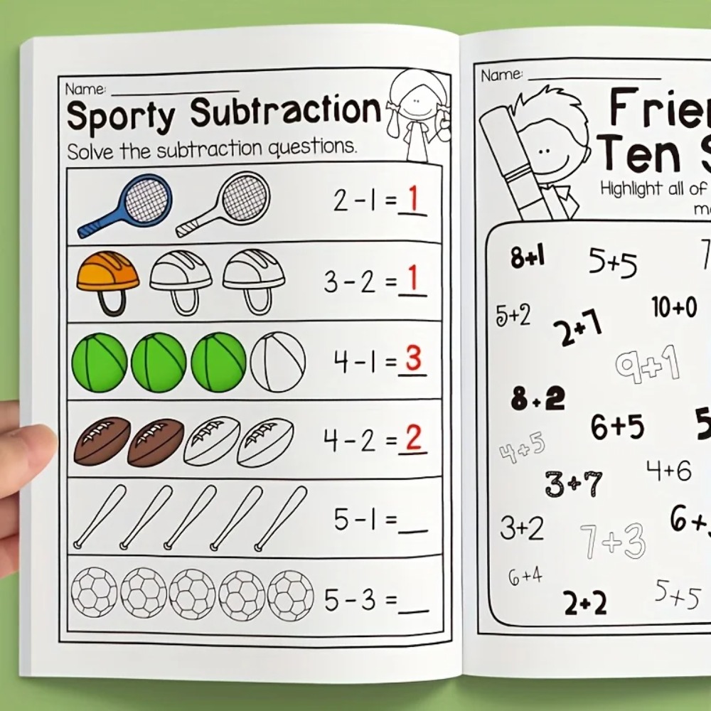 Addition Subtraction Worksheet - Kids Education Worksheet 评论和价格