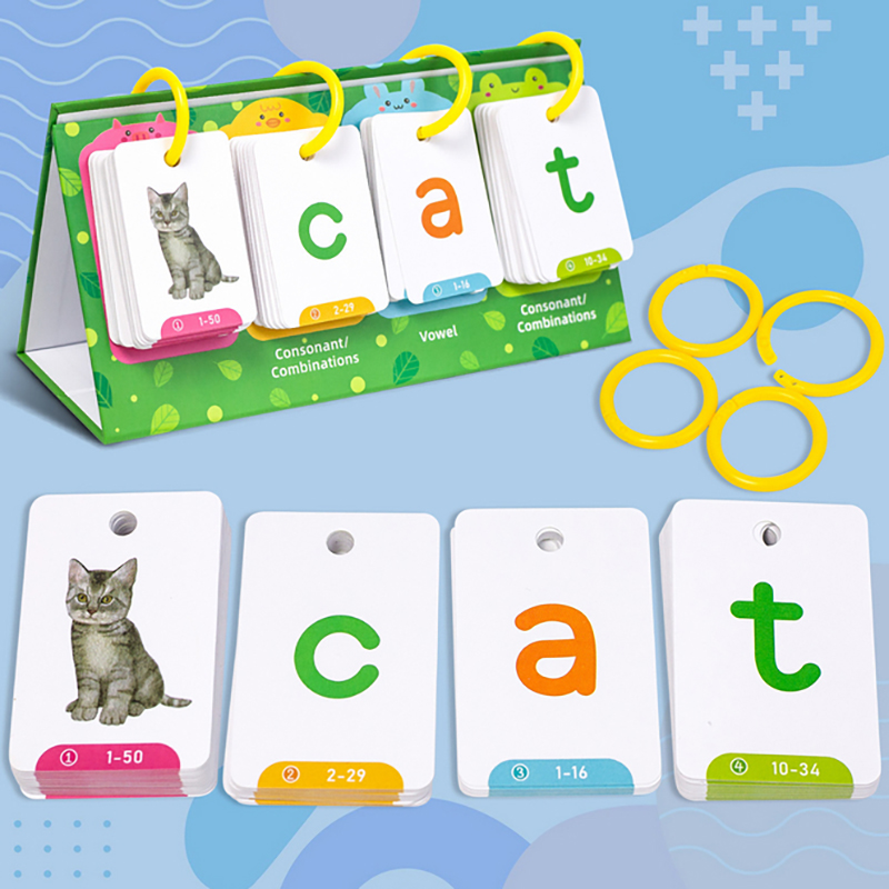 Kids CVC Words Flashcards Phon - Kids Education Words 评论和价格