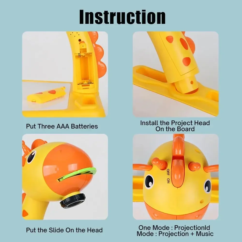 LED Projector Board Giraffe Ha - Drawing Projector Kids 评论和价格
