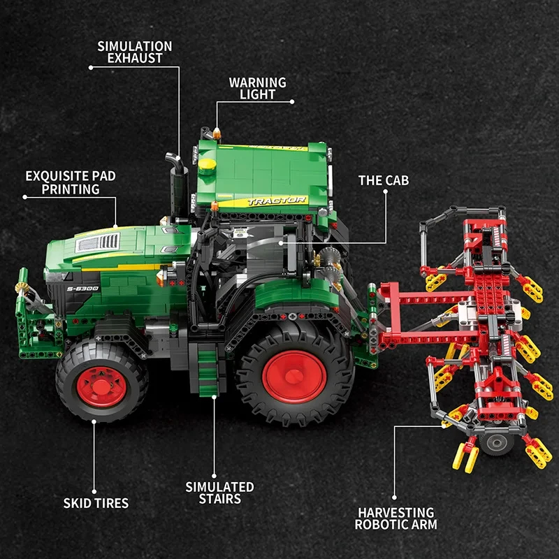 1664PCS Agricultural Tractor B - Kids Education Free App 评论和价格
