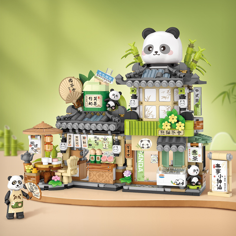Panda Pet Zoo Coffee Shop Stor - Kids Education Store 评论和价格