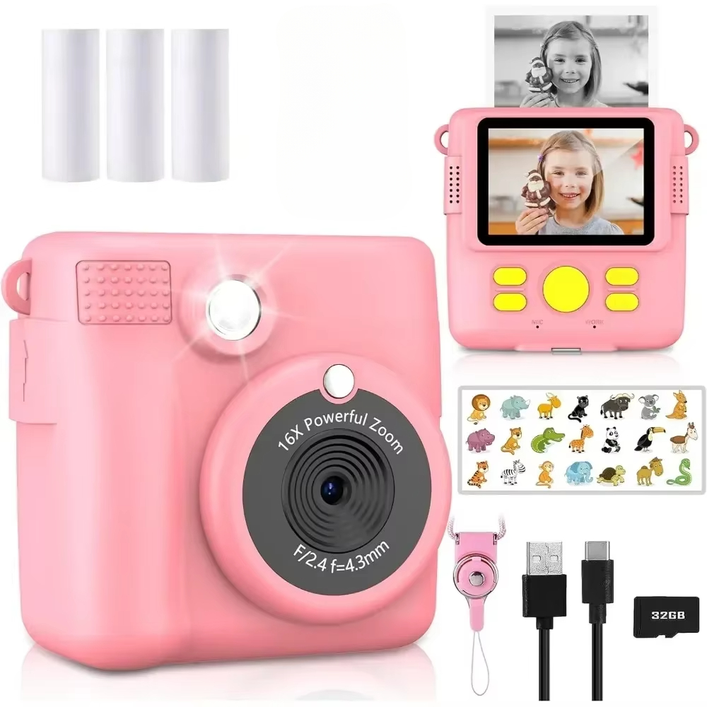 Instant Print Camera for Kids, - Kids Education Free App 评论和价格