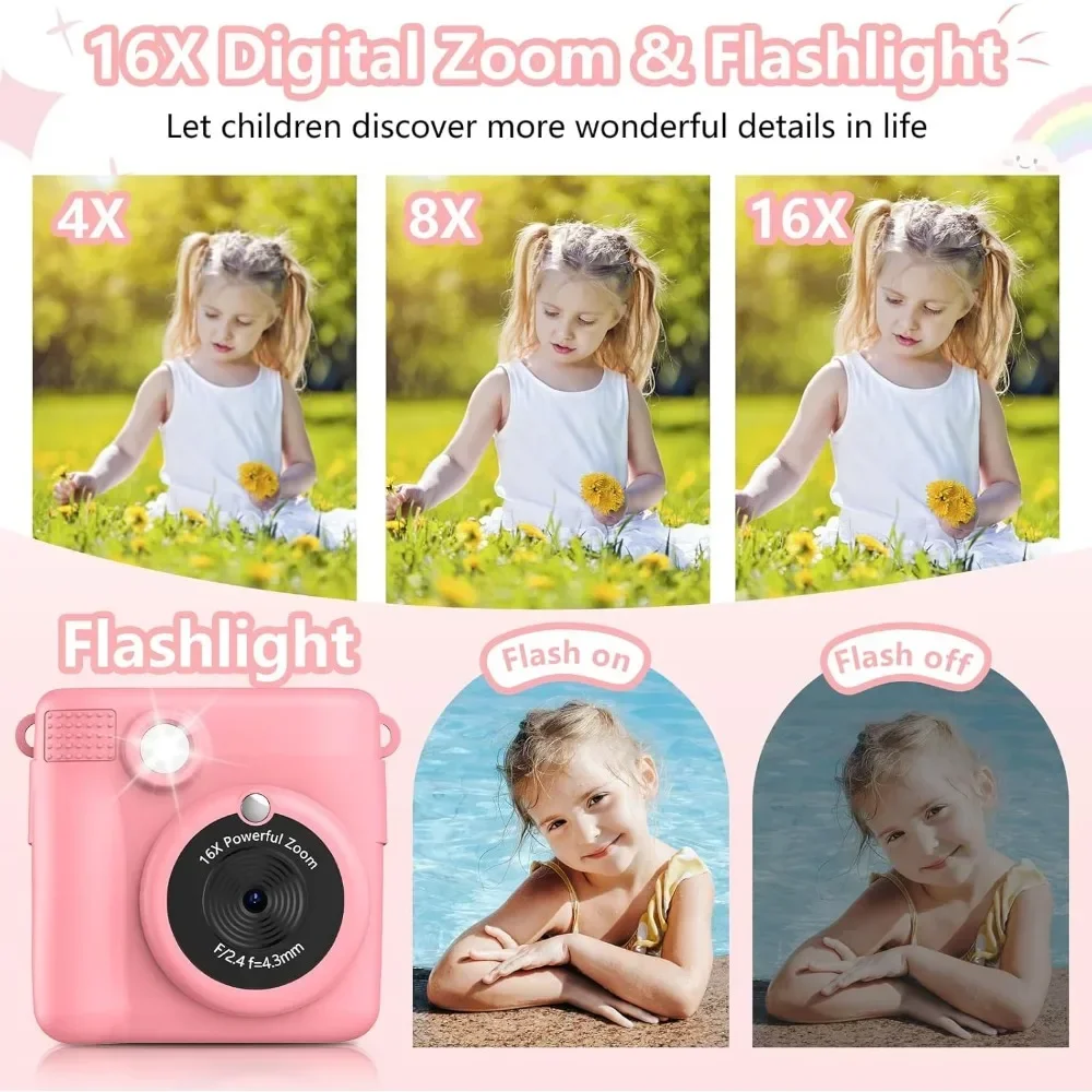 Instant Print Camera for Kids, - Kids Education Free App 评论和价格