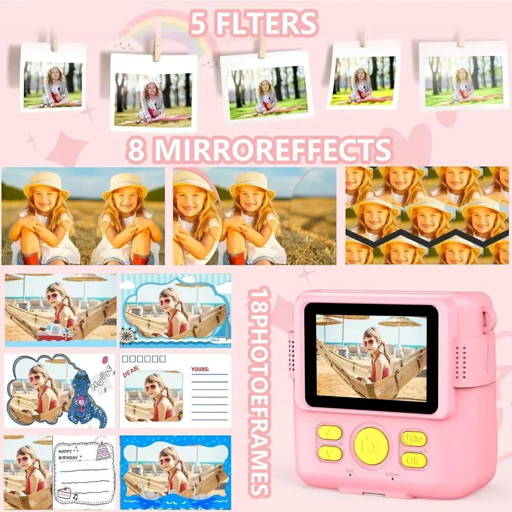 Instant Print Camera for Kids, - Kids Education Free App 评论和价格