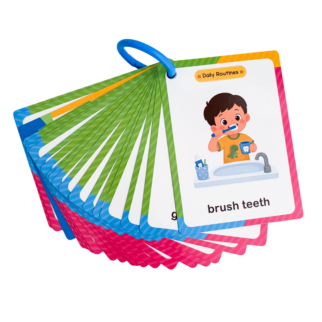 38 Words Daily Routines Learni - Kids Education Words 评论和价格