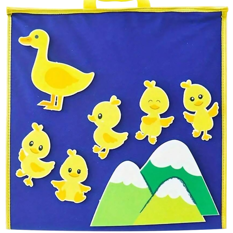 Five Little Ducks Felt Story S - Kids Education Story 评论和价格
