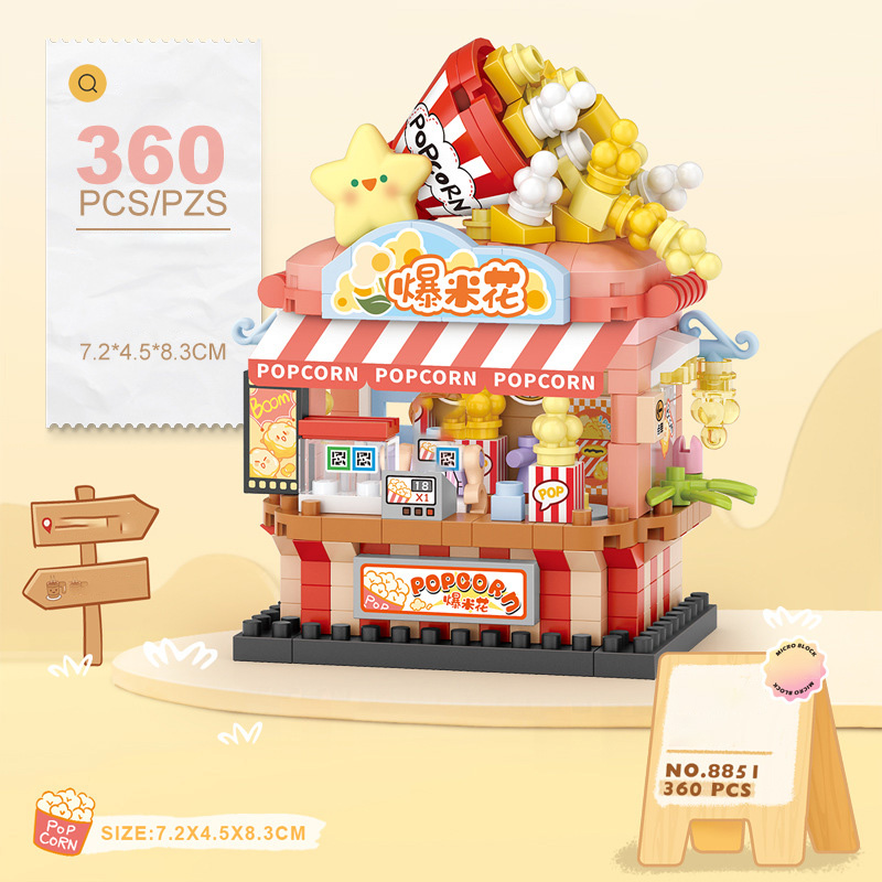 Mini Street View Shop Building - Kids Education Store 评论和价格