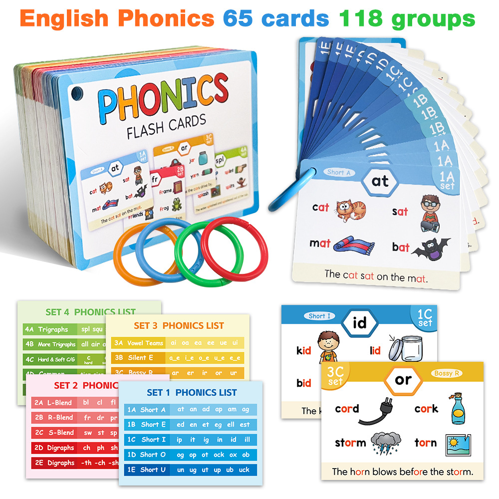 Kids Phonics Learning Cads Edu - Kids Education Words 评论和价格